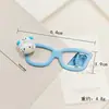 Nuevo Pasador de Gafas de Gato Lindo para Flequillo Lateral de Mujer Pinza de Pato Accesorios para el Cabello de Niños y Mujeres Venta al por Mayor