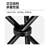 Taburete de tres patas para exteriores para camping, ocio y pesca, taburete plegable portátil para camping, taburete triangular plegable ultraligero