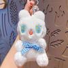 Llavero con colgante de muñeco de peluche de dibujos animados, creativo, Sanrio, pareja, bolso de coche, adornos, pequeño regalo al por mayor