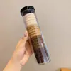 Elástico de cabelo antiderrapante para mulheres, novo modelo 2026, elástico de cabelo durável, faixa de cabeça de alta elasticidade, anel de cabelo para rabo de cavalo