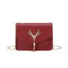 Bolsa 2021 Moda Transfronteriza Bolso Pequeño Nuevo Ciervo Borla Herrajes Bolso Cruzado Bolso de Hombro Personalizado Outlet de Fábrica