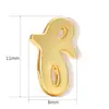 Superficie de Espejo de Cobre Nueva Transfronteriza Colgante de 26 Letras Inglesas Collar Pulsera Pendientes DIY Accesorios Simples Versátiles