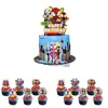 Decoraciones para Pastel de Amigos de Spider-Man Transfronterizos Adornos para Pastel de Cumpleaños Accesorios para Pastel de Cumpleaños Infantil