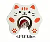Placa Arranhador de Gato Orgânica Brinquedo de Gato Mutável com Sino Moedor de Garras de Gato Estrutura de Escalada para Gatos Papel Ondulado Auto-Prazer Ninho de Gato Resistente a Arranhões