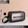 Bolsa de Higiene Pessoal de PVC Transparente Saco de Viagem de Grande Capacidade Impermeável Transparente Fosco Bolsa de Cosméticos Saco de Higiene Pessoal em Estoque
