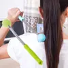 Martelo de massagem com mola de silicone para golfe martelo de massagem martelo de percussão nos meridianos martelo de percussão para coluna cervical perna traseira ombro bastão de massagem