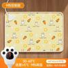 Manta Eléctrica Calefactora con Estampado de Dibujos Animados, Cama para Gato, Esterilla Calefactable para Otoño e Invierno, Suministros para Mascotas con Temperatura Controlada y Ajustable
