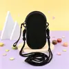 Celebridade da internet personalidade garota padrão bolsa de armazenamento à prova d'água resistente à pressão óculos de sol portátil pendurado no pulso armazenamento bolsa pequena atacado