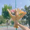 Ramos de Flores Eternas Tejidos a Crochet Terminados de Girasoles, Tulipanes y Claveles como Regalos Navideños para Amigos y Mejores Amigos