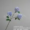 Bola de flor de diente de león artificial de 3 cabezas, adecuada para decoraciones de bodas, arreglos de pasillo, arreglos florales de suelo y decoración del hogar/sala de estar; flores de seda