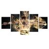 One Piece Ace Pintura Decorativa de Cinco Partes Dibujos Animados Japonés Anime Japonés Núcleo de Pintura Venta al por Mayor Arte Lienzo Inyección de Tinta