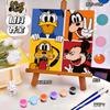 20*20 Desenho Animado Pintura a Óleo Digital DIY Colorir Pintura Decorativa Genshin Flor Pintura a Óleo Pintura a Óleo Digital Infantil Atacado