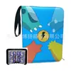 Livro de Cartas Pokémon Personalizado Amazon Cartão Laser Bolsa de Cosméticos 9 Grades Livro de Cartas de Couro Folhas Soltas Livro de Cartas Eevee