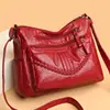 Bolsa de mano grande al por mayor para mujeres de mediana edad, nuevo bolso de hombro casual retro para salir, bolso cruzado para mamá