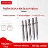 Fornecer Talhadeira Pneumática G10 para Quebra de Pavimento, Acessórios de Talhadeira Pneumática Portátil com Cabeça Redonda, Cabeça Pontiaguda e Cabeça Chata