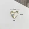 Accesorios de Aleación de Diamante Perla Lazo Amor Hueco Simple Collar Pulsera Accesorios para el Cabello Material para Manualidades