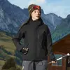 Chaqueta de tres en uno estilo Bo Xi para exteriores, ropa de trabajo personalizada para protección forestal, cortavientos, impermeable, ropa de chaqueta para montañismo al aire libre