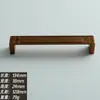 Venta Directa de Fábrica Manija Retro Estilo Chino, Manija de Gabinete de Latón Antiguo Cepillado, Manija de Cajón Estilo Chino, Color Café, Armario Simple