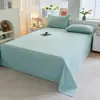 Sábanas para Cama de Dormitorio de Estudiante Pieza Única Sábanas de Color Puro Cepillado 2m Funda para Colchón Simmons Cubrepolvo Funda de Almohada Universal para Todas las Estaciones
