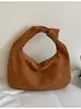 Bolsa Transversal Grande Capacidade de Axila Feminina 2026 Novo Estilo Preguiçoso Ins Casual para o Trabalho Bolsa de Ombro Único de Mão