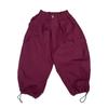 Roupas Casuais para Homens, Mulheres e Crianças para Primavera e Outono Calças Casuais Bebê Estilo Ocidental Personalidade Infantil Marca Tendência Estilo Coreano Estilo Japonês Bolso Celebridade da Internet Calça de Grou