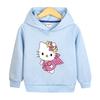 Suéter con capucha para niña KT Cat, otoño 2022, primavera y otoño, nueva ropa para niños, top informal para niña, abrigo para niña