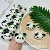 Muñeca de Animal de Dibujos Animados Linda y Creativa Serie Panda Otoño e Invierno Felpa Flequillo Pinza Cuerda para el Cabello Aro para el Cabello Rascador para el Cabello Accesorios para el Cabello