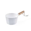 Cuchara de Agua con Mango de Madera Estilo Japonés Cocina Cuchara de Agua Espesada Cuchara de Agua Hogar Creativo Plástico Niños Bebé Baño de Bebé