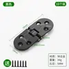 Bisagra Plegable Tipo Mesa para Puerta de Gabinete Bisagra Redonda para Mesa Bisagra Recta de Empotrar para Voltear Bisagra Oculta Bisagra Plegable Accesorios de Ferretería de Aleación