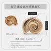 Hebillas Metálicas para Zapatos, Accesorios Decorativos Florales Dorados para Zapatos, Decoraciones de Hebillas para Zapatos, Mocasines, Accesorios para Zapatos de Mujer, Piezas de Hebilla de Inserción