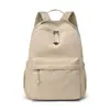 Mochila Casual Simple con Logo Personalizado, Nueva Mochila de Viaje de Gran Capacidad, Bolsa Escolar para Estudiantes de Nylon Repelente al Agua