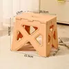 Taburete Plegable Silla de Plástico Engrosada Niños Adultos Banco Pequeño Portátil para el Hogar Taburete Caballo Taburete de Pesca para Exteriores