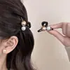 Mini Presilha de Cabelo com Garra de Pérola Presilha de Princesa Acessório de Cabelo Mini Presilha Lateral para Franja Presilha de Cabelo Acessório de Cabelo