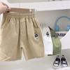 Shorts para niños para el verano 2023, Shorts delgados casuales con estampado de oso para niños mayores, Pantalones de moda para niños