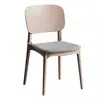 Silla de Comedor de Plástico Engrosado, Taburete Moderno Minimalista con Respaldo, Silla Nórdica para Mesa de Comedor de Uso Doméstico, Cómoda para Estar Sentado Mucho Tiempo, Silla Pequeña con Respaldo