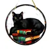 Nuevo producto transfronterizo de Amazon: decoración colgante acrílica estilo bohemio, disco acrílico colorido para decoración interior y exterior