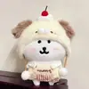 Ropa y accesorios para muñeca de peluche linda para merienda de mascotas 10CM oso autocrítico versión coreana ropa y accesorios para muñeca de hamburguesa