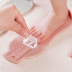 Medidor de pies para comprar zapatos de niños Medidor de pies para bebés Medidor de longitud de pie para bebés Regla para medir pies Mamá Compras en línea Regla para medir pies 0-8 años Escala