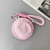 Bolsa Pequeña Dopamina para Guardar Monedas Gorro de Cubo de Pana Estilo Estuche para Auriculares Llavero Colgante Accesorio