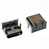 Conector Hembra Tipo C 16P, Elevado 1.0/1.6mm, Cuerpo Corto 7.35, Placa de Inserción de Cuatro Pines con/sin Resorte