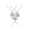 Europa y Estados Unidos amigos transfronterizos collar de amor personalidad serie MOM GRANDE collar de letras de empalme venta al por mayor