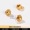 Acessórios de Joias de Cristal Natural Alta Retenção de Cor Banhado a Cobre Ouro 24K Real Zircônia Acessórios Artesanais DIY Acessórios para Pulseiras Venda por Atacado