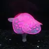 Decoraciones para Acuario Tanque de Peces Coral de Simulación Suave de Silicona con Efecto Fluorescente Paisajismo Decoración Fluorescente para Tanque de Peces