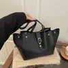 Bolsa Tote Casual Retro para Mujer, Nuevo Estilo Otoño e Invierno, Bolso de Hombro Versátil para el Trabajo, Bolso de Mano con Textura de Alta Calidad