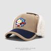 Gorra de Béisbol de Dibujos Animados para Niños con Protección para los Oídos, Gorro Lei Feng Cálido, Gorro Grueso a Prueba de Viento Estilo Noreste de Dibujos Animados, Gorra de Pato para Bebé