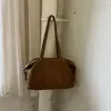 2026 Nueva Tendencia de Moda Otoño Invierno Bolso de Mano de un Hombro para Mujer Gran Capacidad Bolso Bowling de Moda Versátil Estilo para Viajar