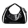 Popular Nova Moda Coreana Bolsa de Mão em Couro com Cera de Óleo Feminina Nicho para o Dia a Dia Versátil de Alta Qualidade Elegante Bolsa Transversal