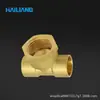 Codos Hailiang de latón para tubería, conexión roscada interior, tes, conexiones para tubería, conexiones de refrigeración, ingeniería, venta al por mayor