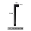 Lámpara LED exterior para césped simple moda impermeable lámpara de césped lámpara de jardín lámpara de paisaje de 7 palabras lámpara para jardín de villa comunitaria