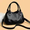 Bolso de Cuero Genuino de Moda Transfronterizo para Mujer 2025 Nueva Moda Tendencia Bolso de Mano para Dama de Gran Capacidad Bolso de Mamá